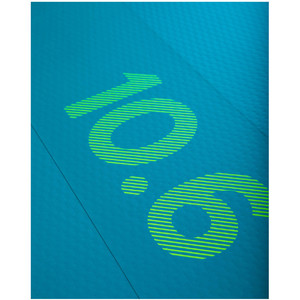 2022 Jobe Aero Yarra 10'6 Stand Up Paddle Board Pakket 486421002 - Board, Tas, Pomp, Peddel & Riem - Teal